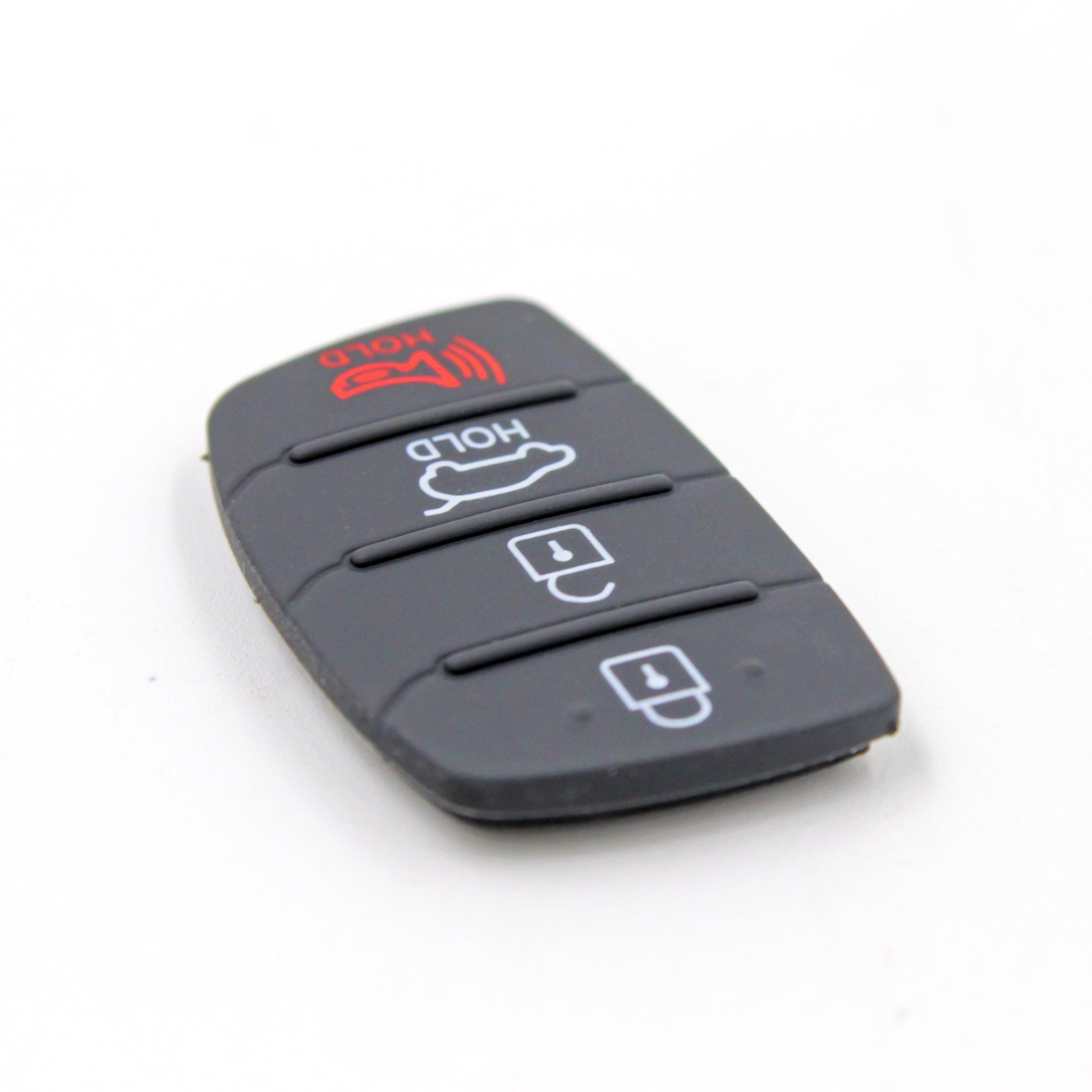 To Suit Hyundai i40 Sante Fe 4 Button Flip Key Replacement Rubber Buttons | Remote Pro